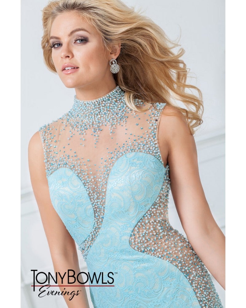 sachin and babi light blue dress 112725 Tony Bowls